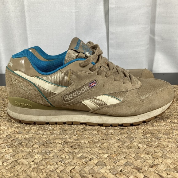 Reebok GL 2620 Light Brown Blue Men\'s Size  10.5 main image 9